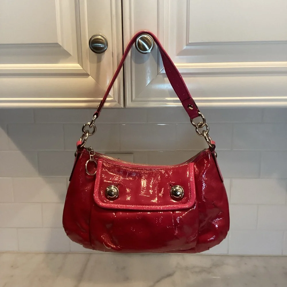 Coach Patent Leather Soho Mini Bag